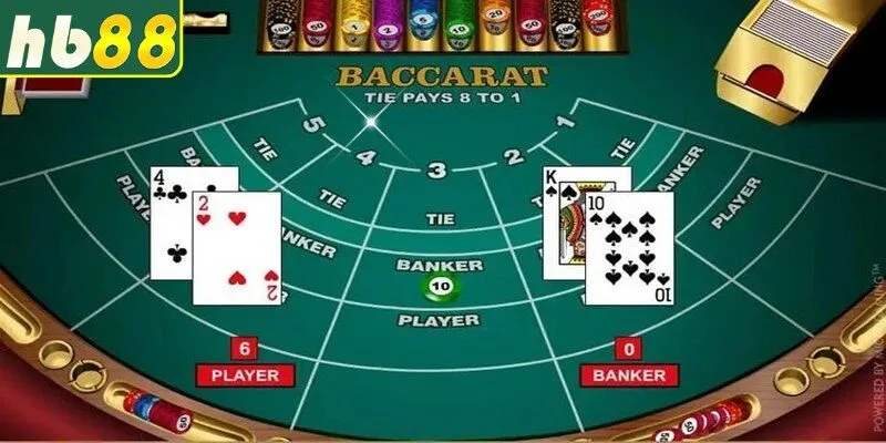 Baccarat HB88 là game đánh bài đổi thưởng đẳng cấp nhất 2026