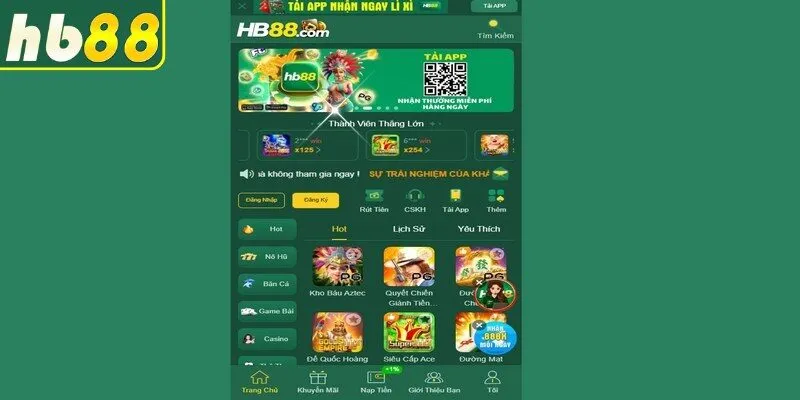 Đăng ký HB88 ngay để trải nghiệm không gian cá cược đẳng cấp quốc tế