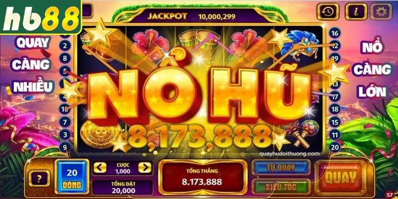 Game Nổ hũ là phiên bản nâng cấp của dòng máy Slot machine truyền thống