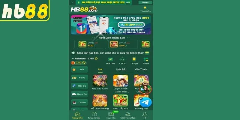 Có rất nhiều lý do khiến cộng đồng game thủ ưu tiên việc tải app HB88 