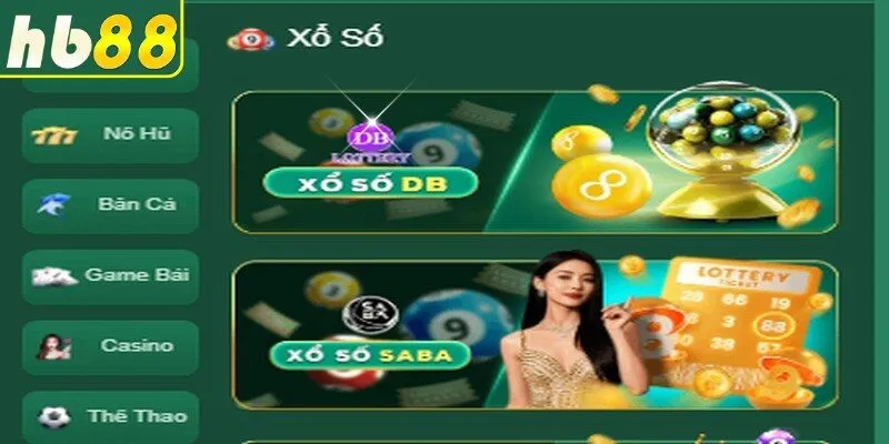Ưu điểm nổi bật của sảnh xổ số HB88 so với loại hình cá cược truyền thống